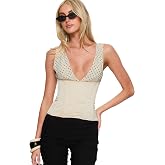 Princess Polly Women's Briannah Contrast Corset Top