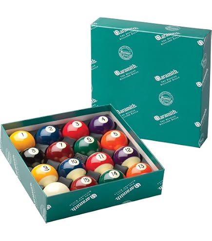 Amazon.com : Super Pro Aramith Pool Balls - VALUE PACK : Billiard