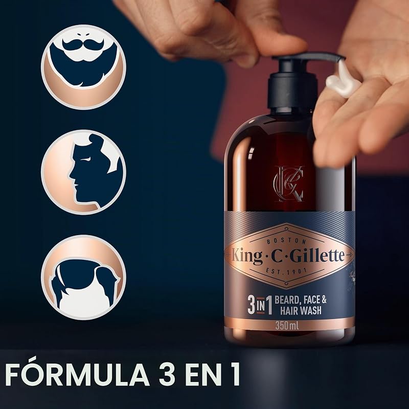 Kit perfeito para cuidados de barba masculino