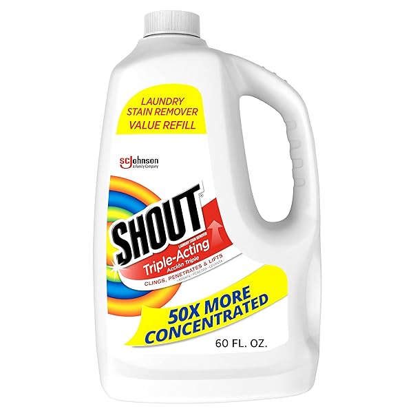 SHOUT ACTIVE ENZYME LAUNDRY STAIN REMOVER SPRAY FOR...