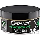 Turtle Wax Hybrid Solutions Ceramic Graphene Paste Wax, 5.5 oz. (Pack of 1) | High Gloss Shine Car Wax, Ceramic Coating Paint Protection &amp; Extreme Water Beading, Safe for Glass, Wheels, Trim &amp; More
