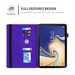 Galaxy Tab S4 10.5 2018 Case, RASUNE PU Leather