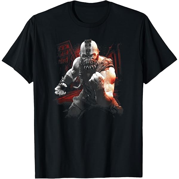 Amazon.com: Batman Dark Knight Rises Bane Rise T-Shirt