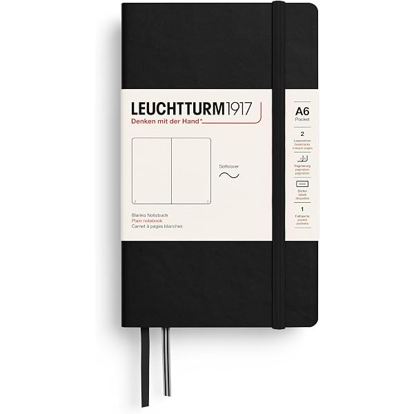 Amazon.com: LEUCHTTURM1917 - Notebook Hardcover Pocket A6-187