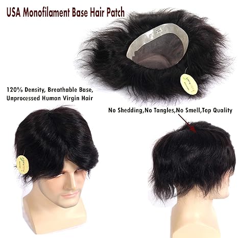 Buy Ritzkart Usa Base Monofilament 9x6 Hair Toupee Patches Systems