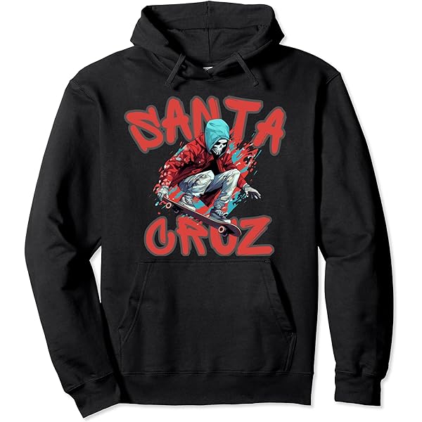 Amazon.com: Santa Cruz Flower Pullover Hoodie : Clothing