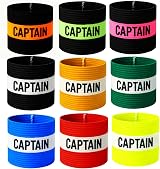 Fitness Health Captain Armband Soccer Band Yellow Kids Size 7cm 9cm 12cm view 7
