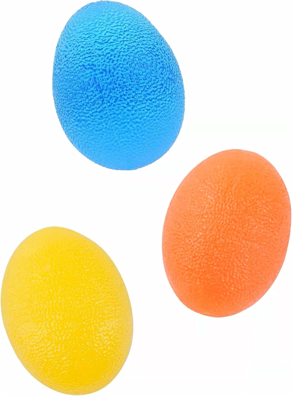 GaoBangM Gel Hand Balls 3 Pcs Finger Wrist Therapy Squeeze Exercise Set