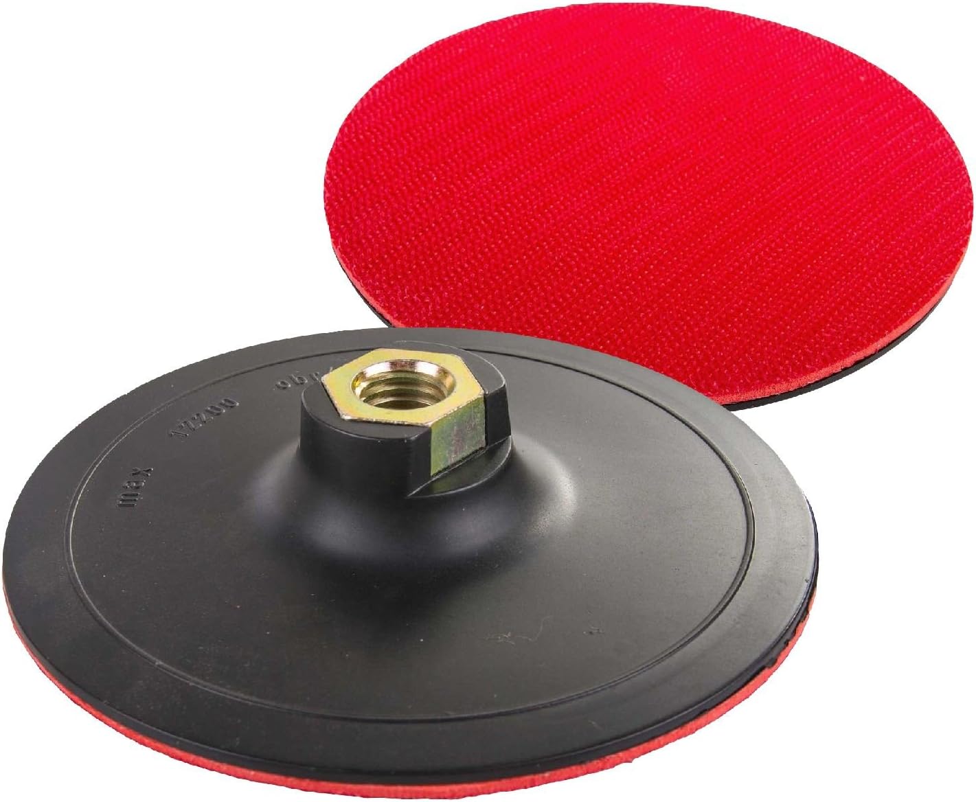Hook & Loop 125mm Rubber Backing Pad for Angle Grinder Sander Polisher