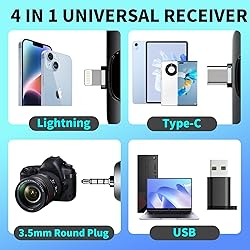 Wireless Microphone Lavalier Clip on Microphone