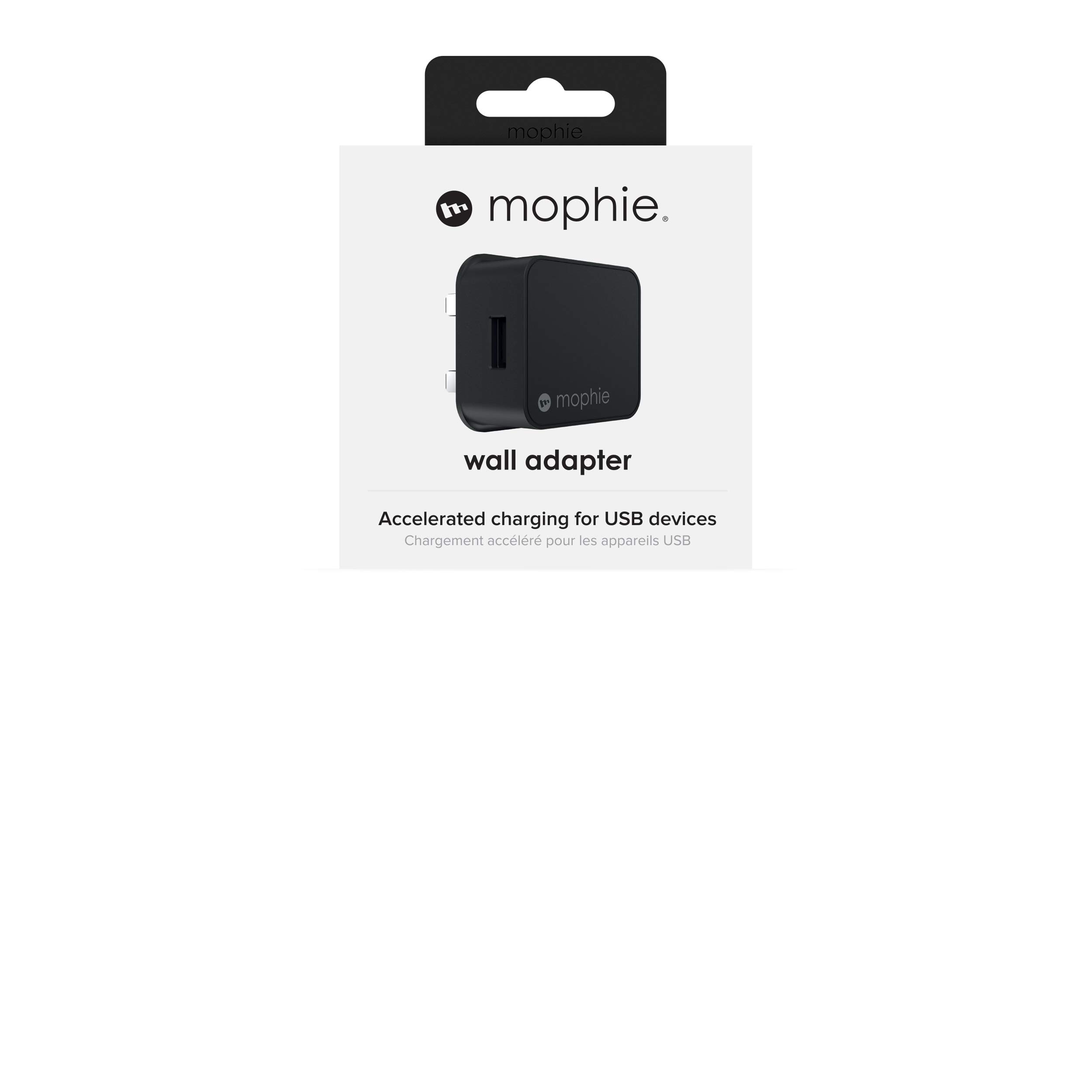 ZAGG Wall Adapter-USB-A-18W-Black-UK