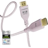 Pixio Pink 8K HDMI 2.1 Cable HDMI-to-HDMI Certified Ultra High Speed 6FT 8K 60Hz 4K 120Hz Nylon Braided, Gold Plated Connector, Anti-Breakage, HDR10+, dtsx, eARC, HDCP, Dolby Compatible
