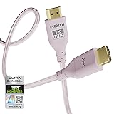 Pixio Pink 8K HDMI 2.1 Cable Ultra Certified Ultra