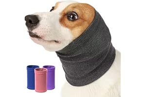 Nanaki Dog Calming Hoodie Quiet Head Cover Sleeves - Ear Covers Hood for Noise Bath, The Grooming and Force Drying Head Protection for Anxiety Relief and Calming Dog Neck and Ear Warmer