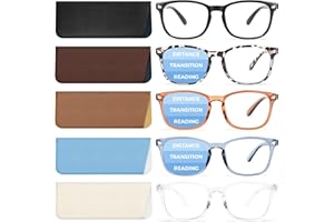 BLS BLUES Reading Glasses for Women/Men, Bifocal, Progressive, Readers for Women/Men, Eye glasses, Blue Light Reading Glasses