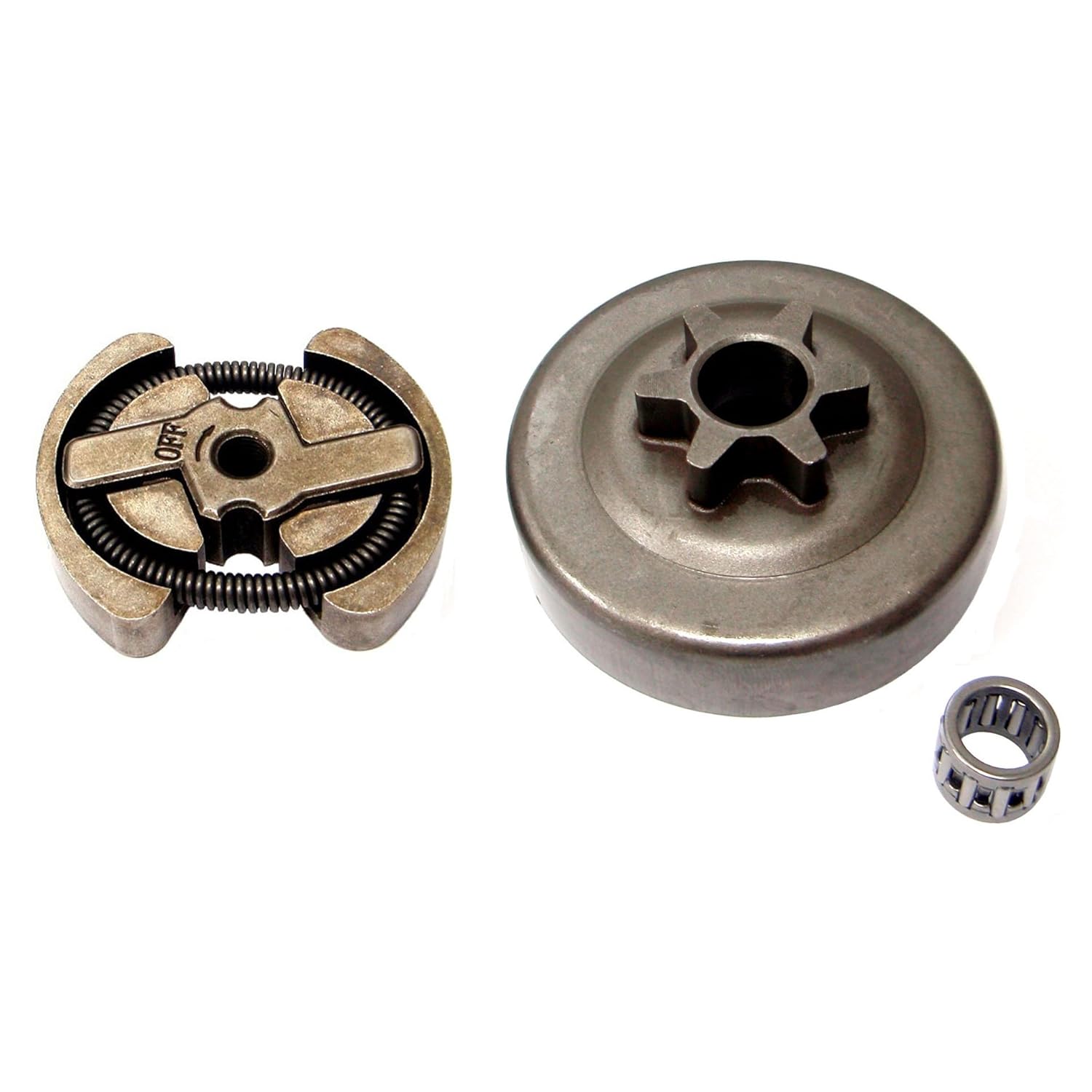 Amazon.com: Clutch Assembly & 3/8" 6T Chainsaw Sprocket For Husqvarna 36,  41, 136, 141, 142 Partner 350, 351: Garden & Outdoor