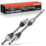 A-Premium Pair (2) Front CV Axle Shaft Assembly