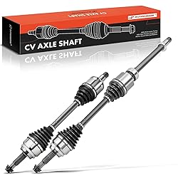 A-Premium Pair (2) Front CV Axle Shaft Assembly