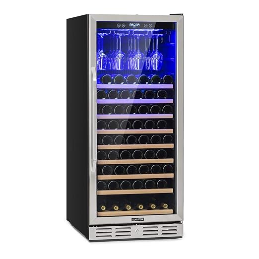 Klarstein Vinovilla 127 nevera de dos zonas, 331 litros, 127 ...
