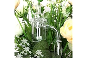 EYECATCHER 14mm high-Temperature Resistant Glass Kitchen Funnel, Borosilicate Glass