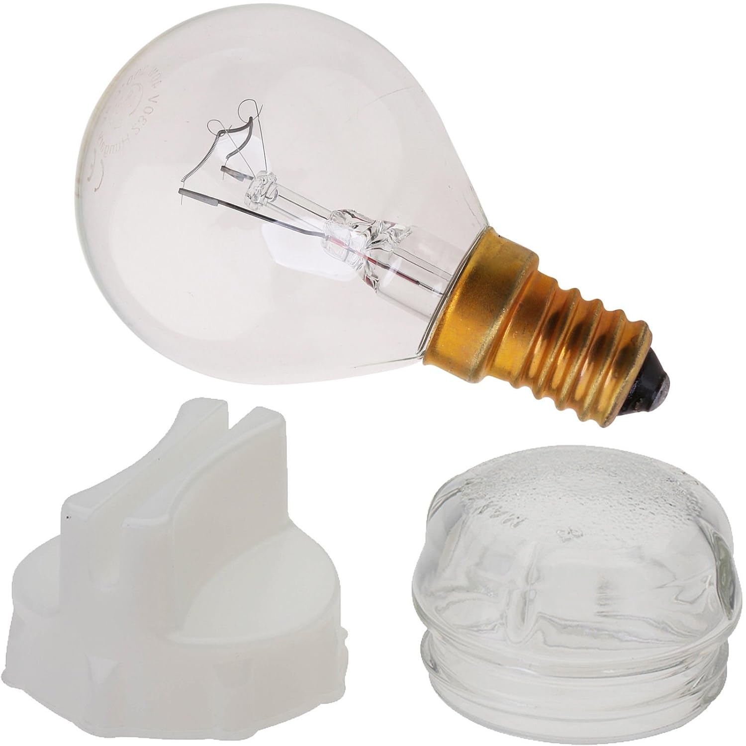 Genuine Bosch Neff Siemens Oven Lamp Glass Light Bulb With Cover
