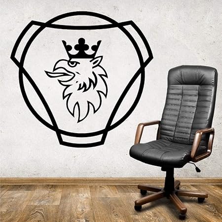 guijiumai Calcomanía de Vinilo Scania Logo HGV Lkw Vinilo Etiqueta ...