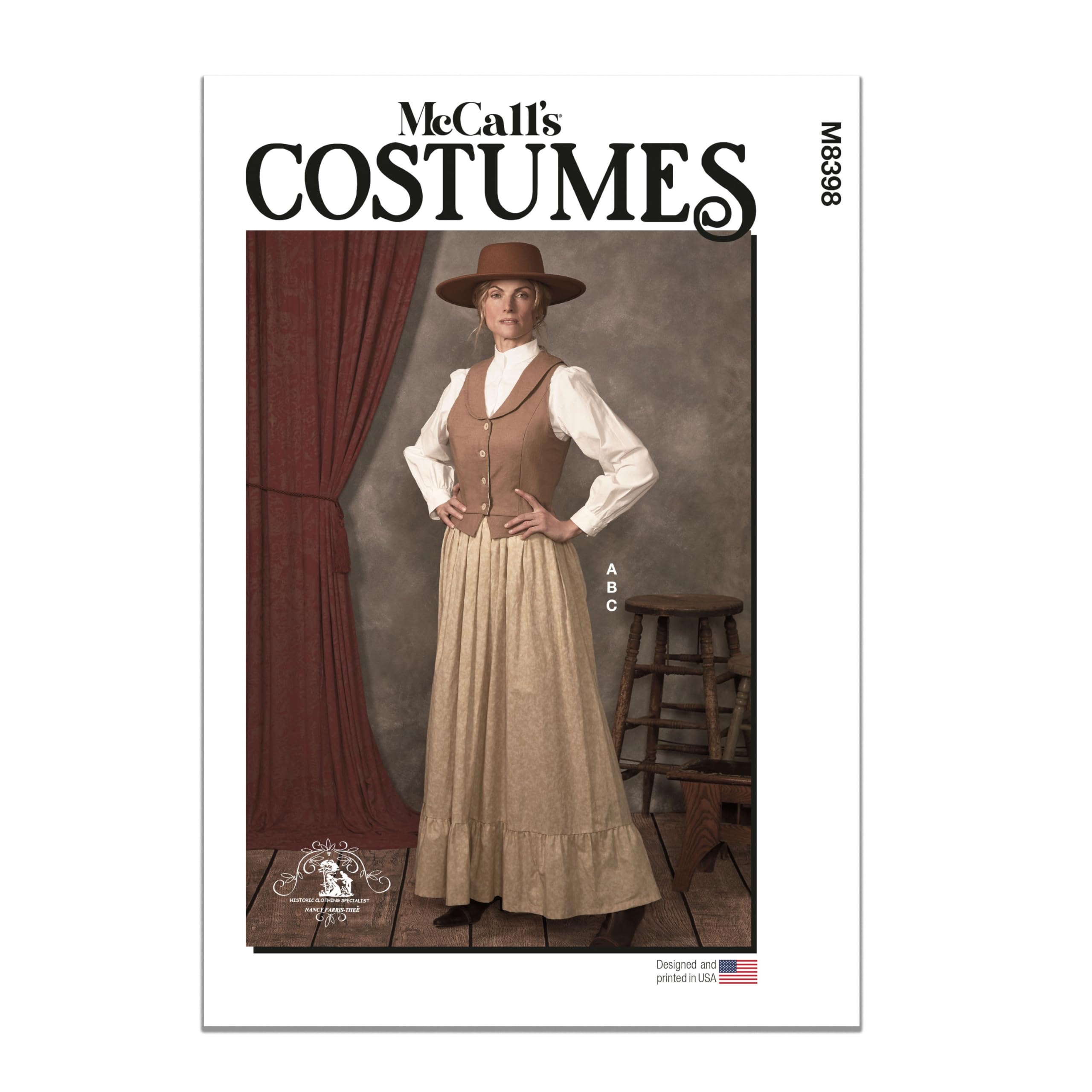 MCCALLS M8398Y5 Misses' Costumes Y5 (18-20-22-24-26)