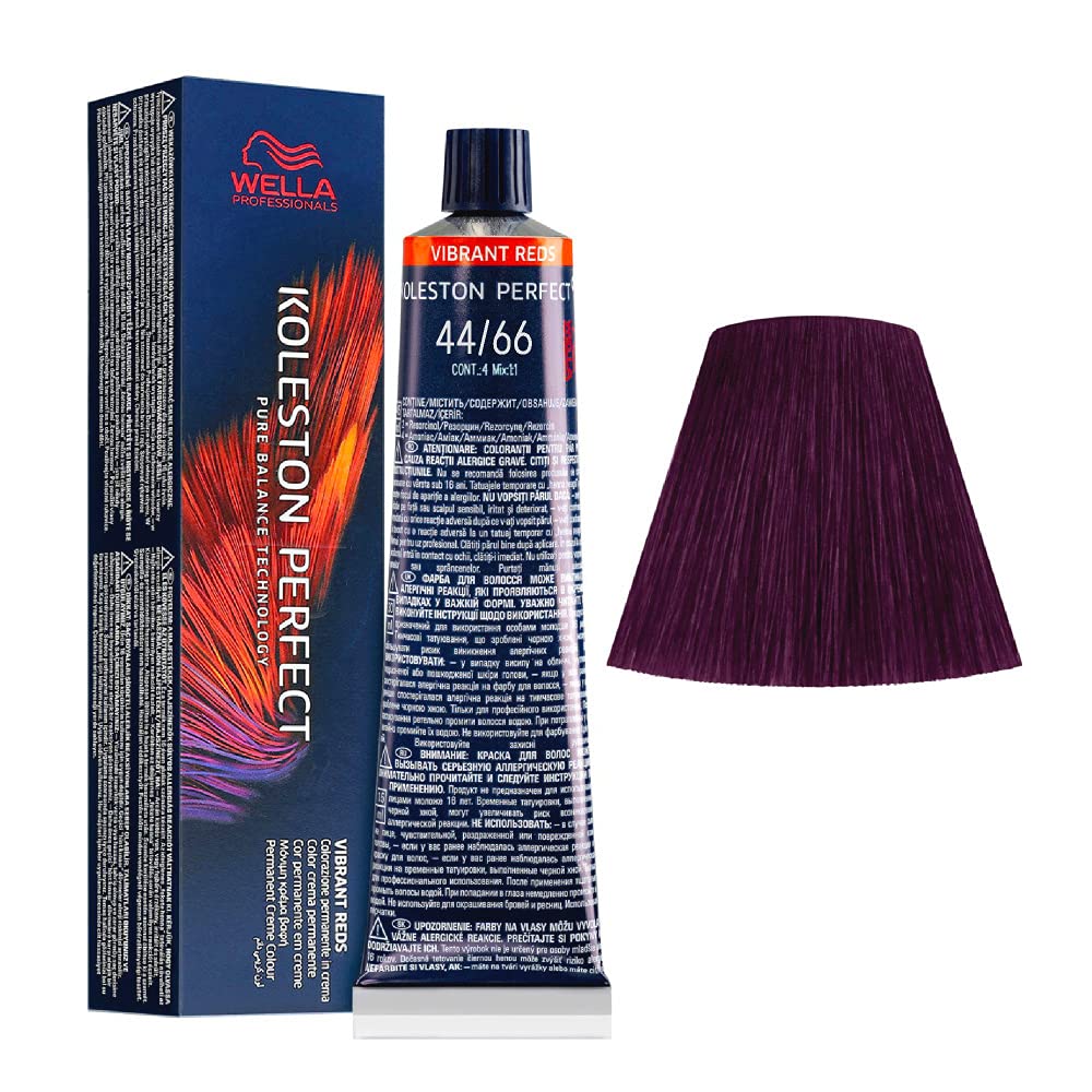 WELLA 44/66 Koleston Perfect ME+ Hair Colouring, 60 ml