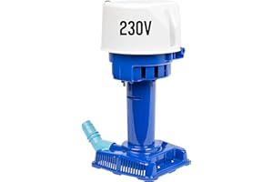 Little Giant CP1-230 1/70 HP, 230 Volt, 307 GPH, Evaporative Cooler Pump with 6-ft. Cord and 3-Prong Plug, Blue, 540015