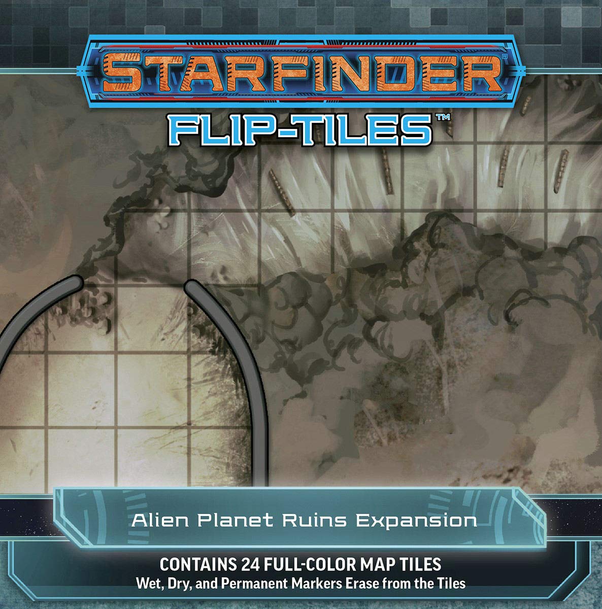 Paizo STARFINDER PZO7509 FLIP Tiles, Multi