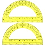 EBOOT Plastic Protractor Math Protractors 180