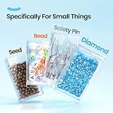 ARTDOT 64 Jars Diamond Art Storage Box with Labels Portable Organizer 7g view 6