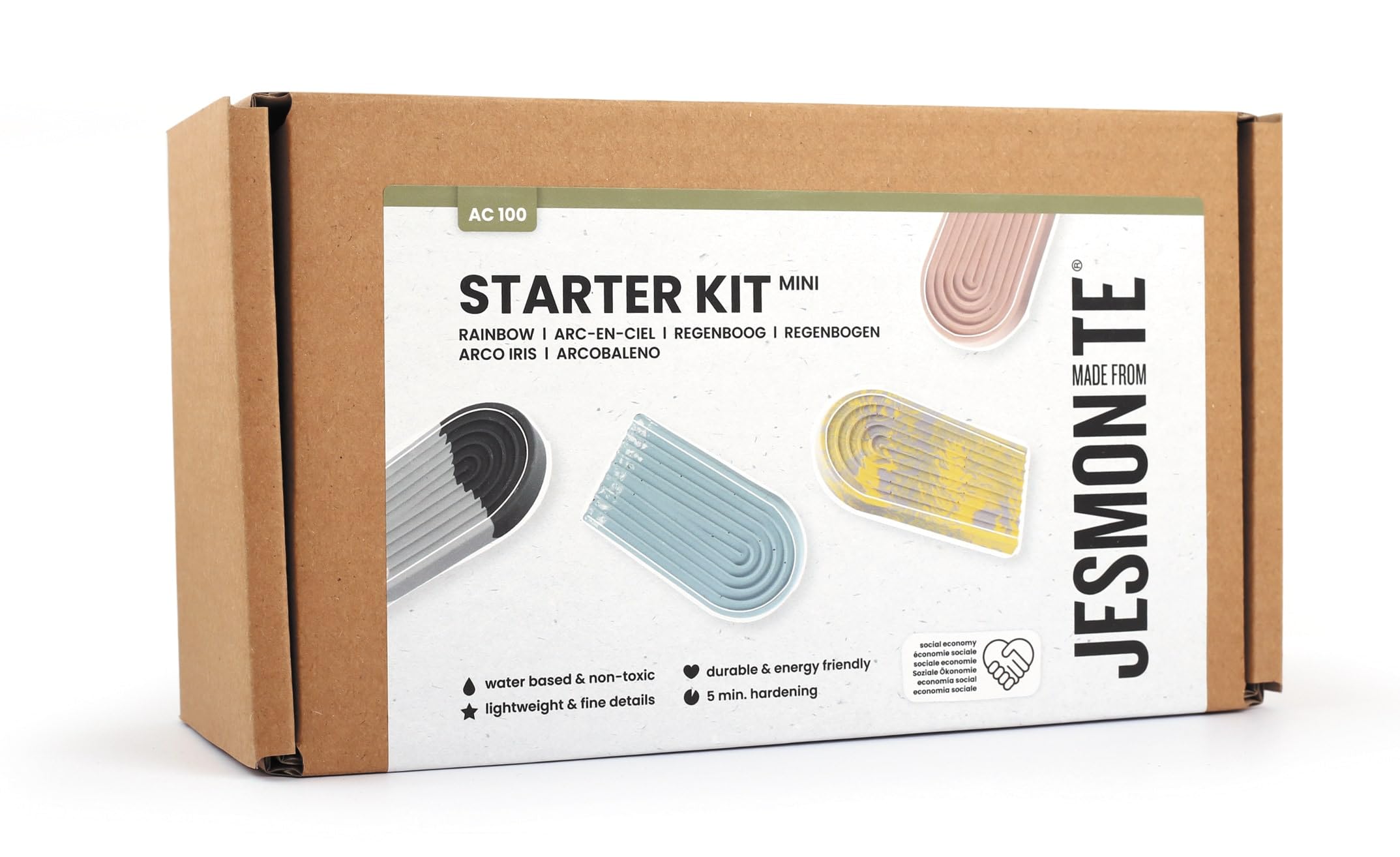 Jesmonite AC100 Rainbow Kit