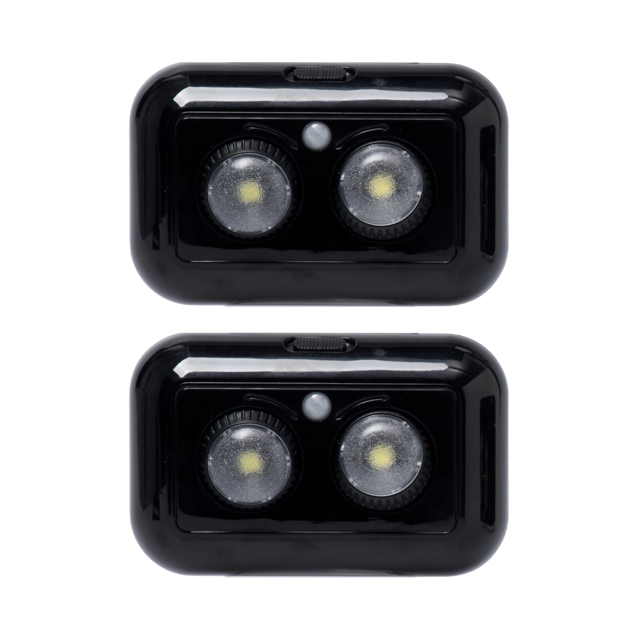 Photo 1 of ILLUMISAFE LIGHTS 2-Pack Gun Safe Light - Magnetic PIR Motion Sensor LED Lights for Safe, Closet, and Cabinets - Mountable Light Bars with Adjustable Rotating Lens, Battery Operated - 10x6x1.5-Inch