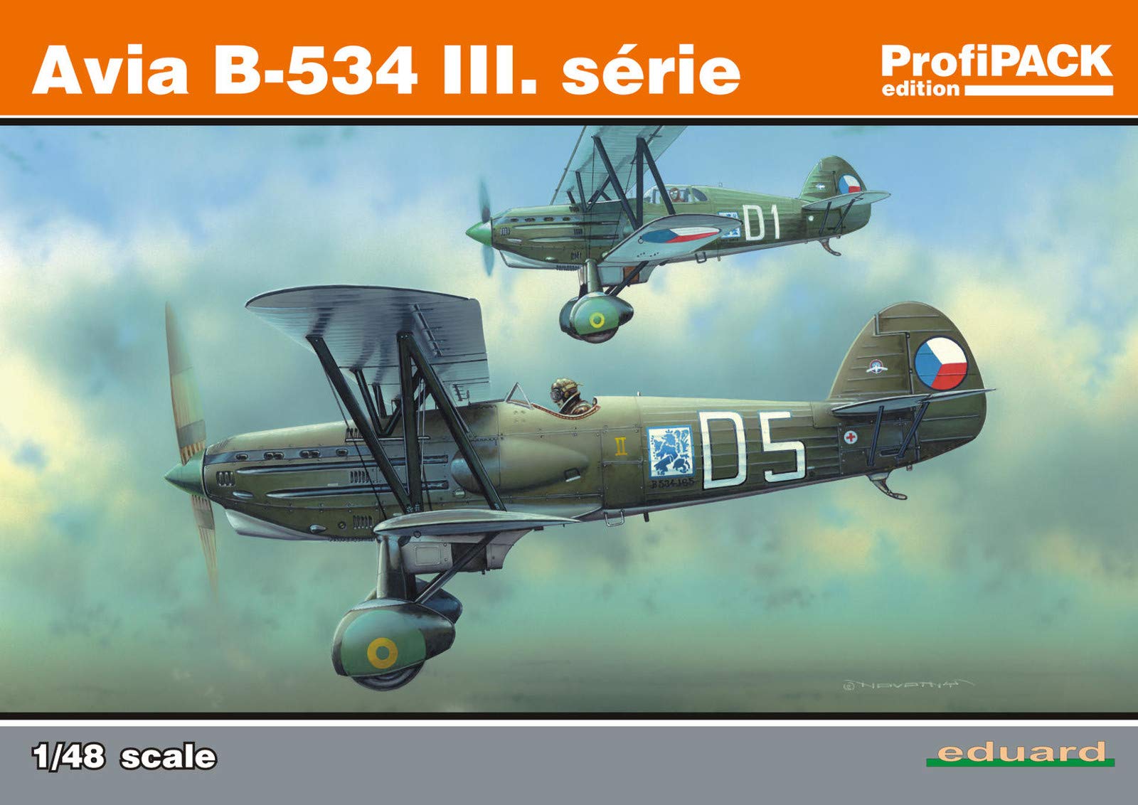 Eduard Plastic Kits 8191 – Model Kit Avia B-534 III Serie Reedition Professional Pack