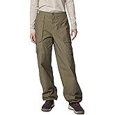 Columbia Womens Brea Falls Cotton Ripstop Pant, Stone Green, Large