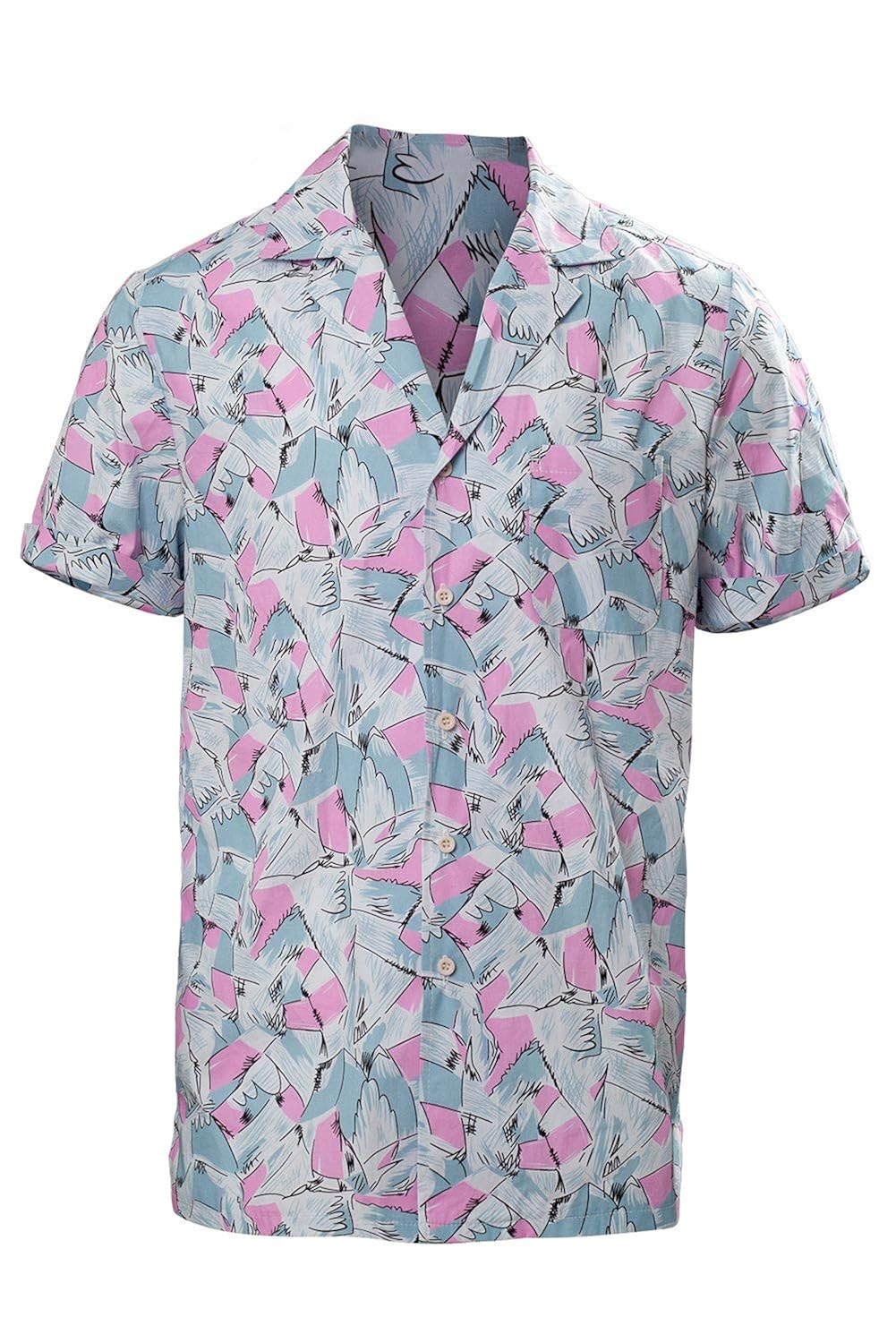 hopper in hawaiian shirt