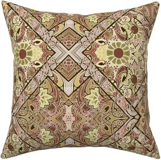 Farmhouse Set Of 2 Standard Pillow Slips Bold Pink Crocheted