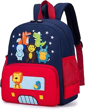 red backpack kids