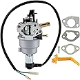 Huayi Carburetor for Firman H07552 H07553 7500 9400 Watts Dual Fuel Generator, for Firman T07573 Tri Fuel Generator 9400 Watt 439cc Engine Replace 380723515 375715509