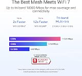 ASUS ZenWiFi BT10 Tri-band WiFi 7 Mesh 18 Gbps 2 Pack Dual 10G Ports view 3