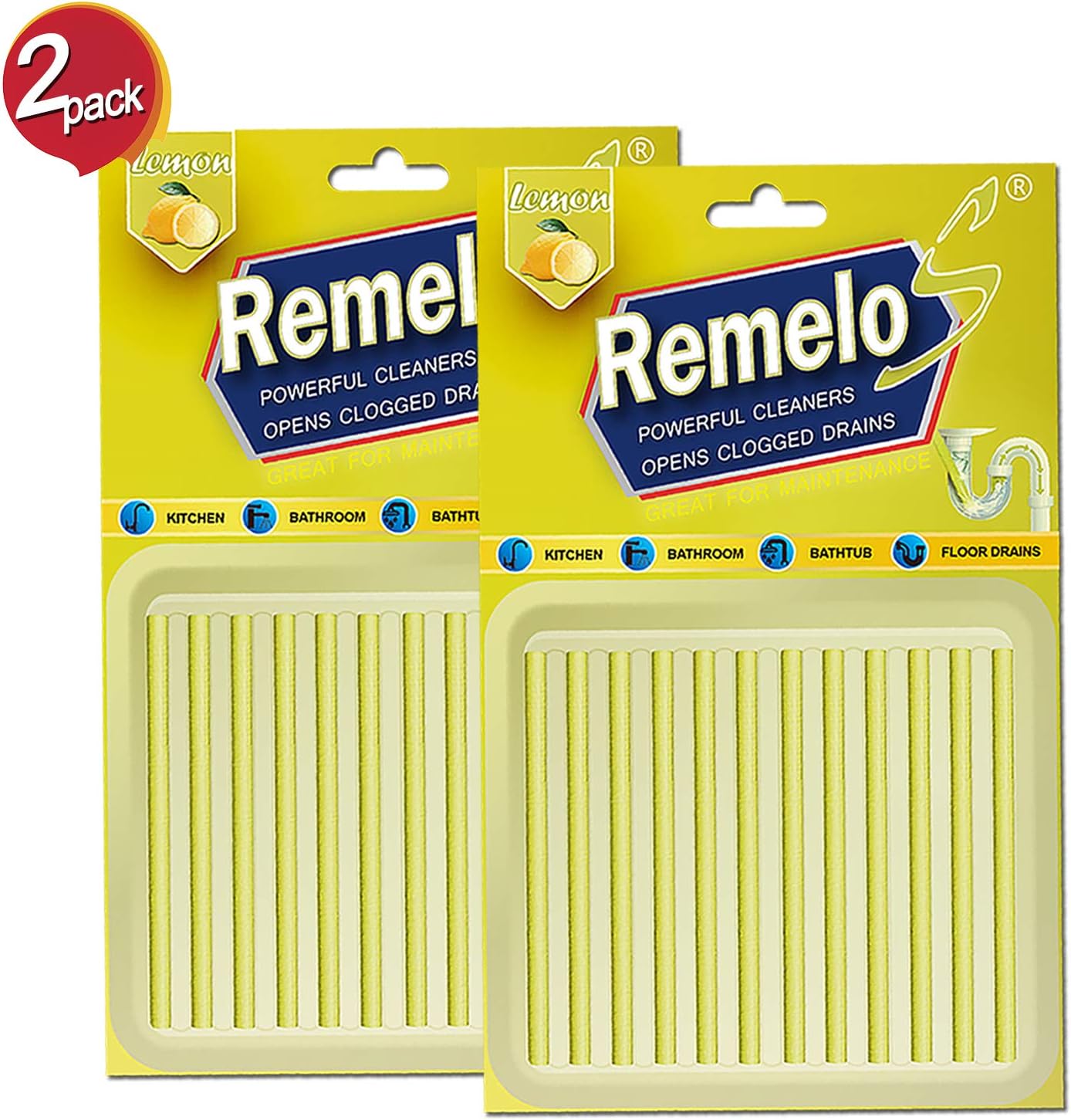 Drain Cleaner Sticks, Drain Cleaner & Deodorizer Sticks As