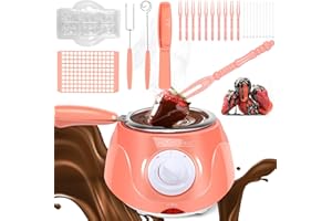 Chocolate Melting Pot 250ml Electric Chocolate Melter 2-Speed Adjustable Temperatur Easy to Use Melter Pots Practical Cheese 