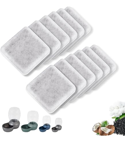 2Pcs Cat Fountain Replacement Activated Carbon Filters - View #7
