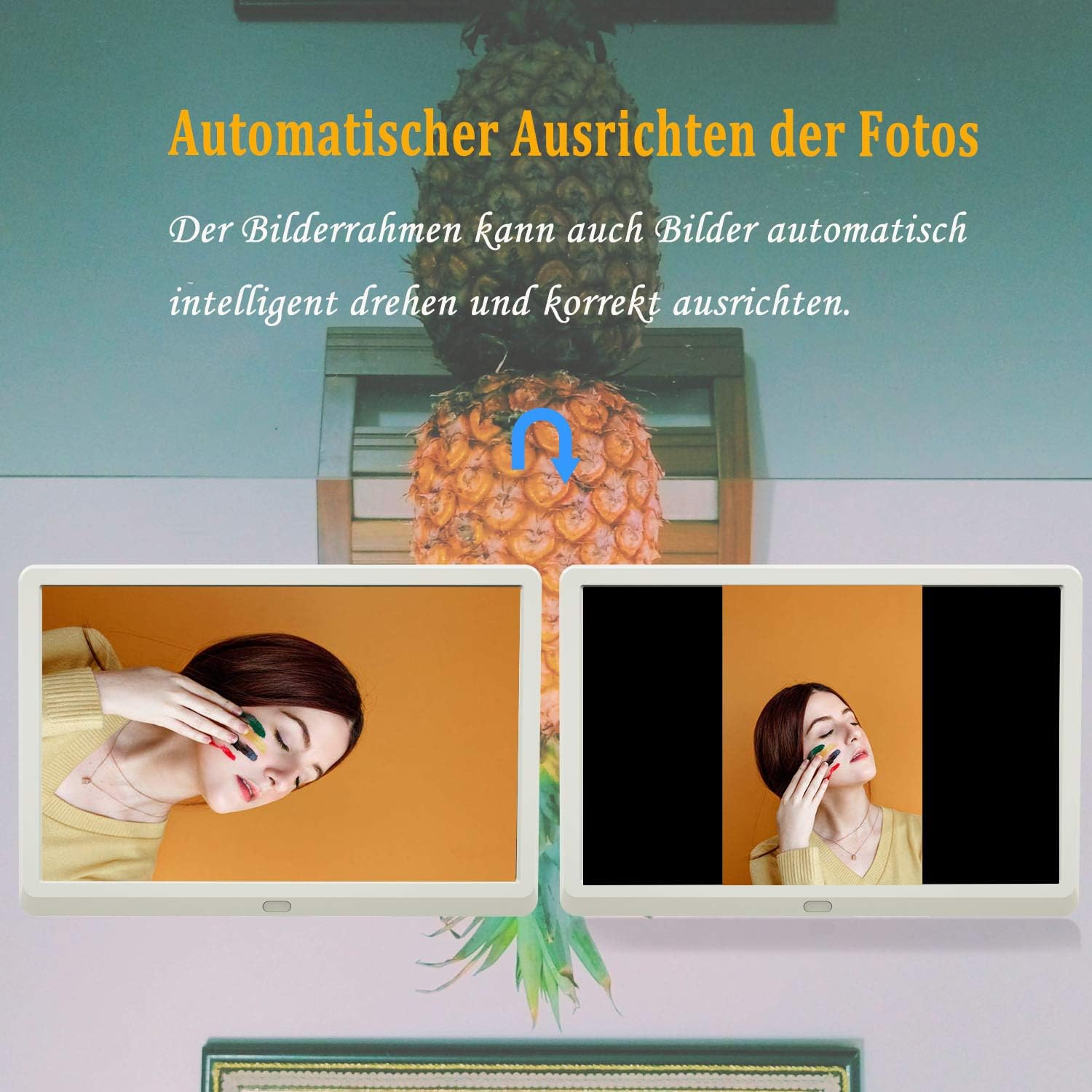 Eastpoint 10 Zoll Digitaler Bilderrahmen 1920x1080 Amazon De Kamera