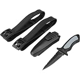 Cressi Versatile Diving Knife for Scuba, Snorkeling, Spearfishing | The Grip