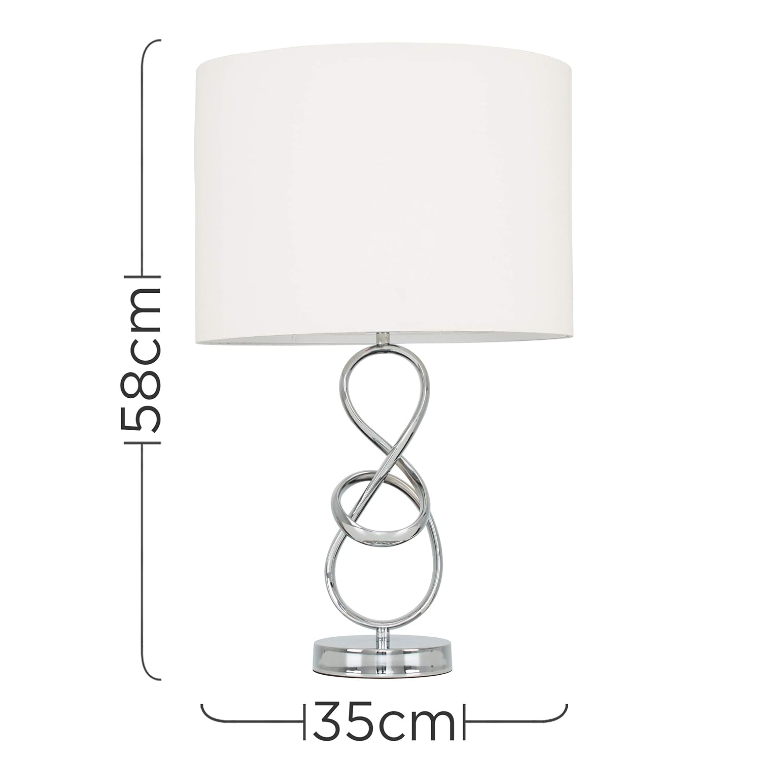 ribbon touch table lamp