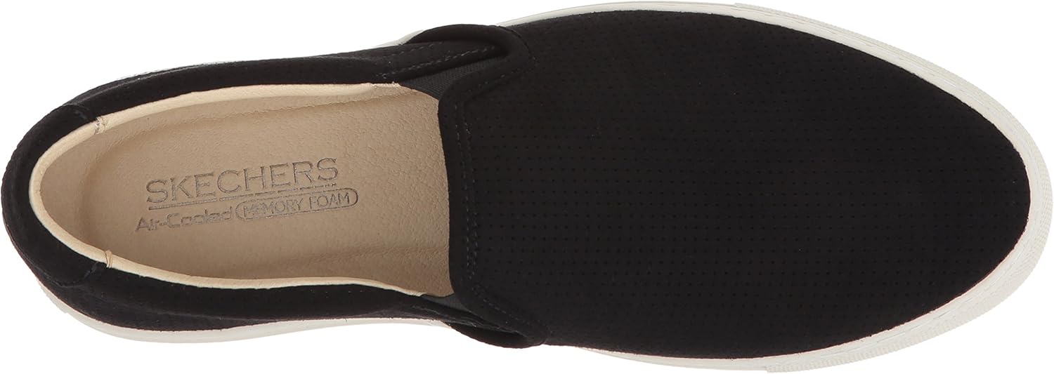 skechers air cooled memory foam slip ons
