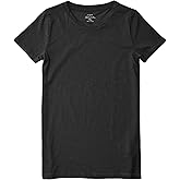 J.Crew Mercantile Women's Short Sleeve Vintage-Cotton Crew Tee (3X, Black)