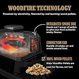 Ninja Woodfire Electric BBQ Grill & Smoker 7 in 1 Outdoor Grill Air Fryer view 8